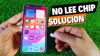 MI IPHONE NO RECONOCE EL CHIP  NO TIENE SEÑAL  SIN SERVICIO  SOLUCIÓN ✅️ [upl. by Atsyrc]