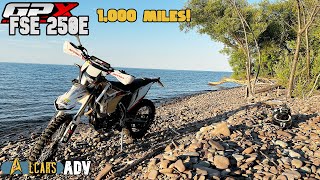 1000 Mile review of the GPX fse250e  YES its that good [upl. by Atteloiv163]