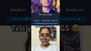 Test your LUNGS medical medicine lungs testing [upl. by Dogs]