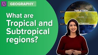 What Are Tropical And Subtropical Regions  Class 6  Geography  Learn With BYJUS [upl. by Uyekawa]