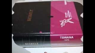 The Bible in Tswana  Beibele [upl. by Dunson]