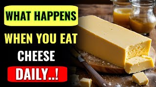 WHAT HAPPENS WHEN YOU EAT CHEESE DAILY [upl. by Emse]