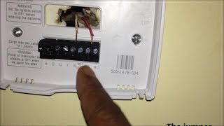 2Wire Installation for Honeywell Thermostat [upl. by Aay]