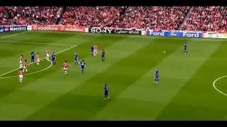 Cristiano Ronaldo Free Kick Man UTD vs Arsenal 05 05 2009 HD [upl. by Pelmas]