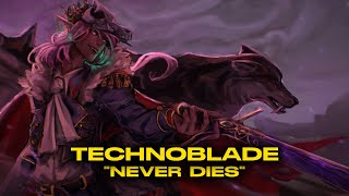 Technoblade Never Dies A Tribute To Minecraft Legend ❤️ technobladeneverdies [upl. by Berns]