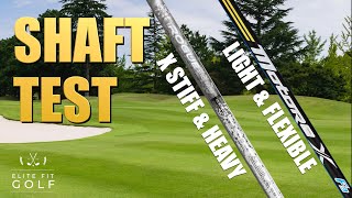 PICKING DRIVER SHAFTS  Should You Use A Senior Flex Ultra Light [upl. by Coward]