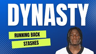 6 DYNASTY RB STASHES YOU MUST HAVE NOW BEFORE ITS TOO LATE  2023 DYNASTY FANTASY FOOTBALL [upl. by Ahmar]