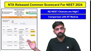 NTA Released Common Scorecard of NEET 2024  NEET 2024 Latest Update  NTA Latest update NEET 2024 [upl. by Daiz]