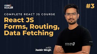 React JS Form Validation Routing and Data Fetching 3  React JS Complete Course 2023 [upl. by Poree]