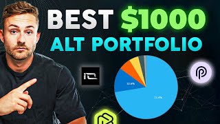 Best 100x Crypto Altcoin Portfolio Using 1000  Get CRYPTO RICH [upl. by Mcgaw44]