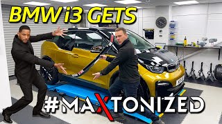 Making The BMW i3 MORE Aggressive With Maxton [upl. by Ttennaj]