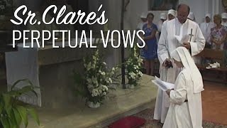 Sr Clare Crocketts Perpetual Vows  September 8th 2010 [upl. by Ribaudo]