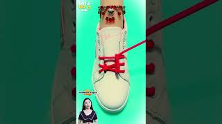 Sneakers laces stylish design 2024  Tie up shoes shoelaces shorts [upl. by Eiramrefinnej862]