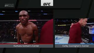 UFC Full Fight  Kamaru Usman vs Colby Covington [upl. by Adnarim]