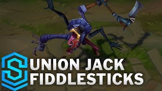 Union Jack Fiddlesticks 2020 Skin Spotlight  League of Legends [upl. by Staffard]