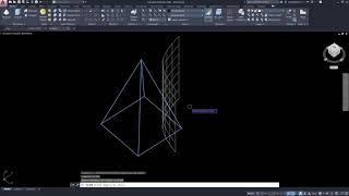 Cut a 3D object  SLICE  AutoCAD Tips in 60 Seconds [upl. by Ludeman]