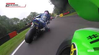 ONBOARD ACTION Bennetts BSB Race 3 from Cadwell Park [upl. by Adnarem938]