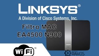 Como Limitar o acesso à Internet pelo endereço MAC  Roteador Linksys  wwwprofessorramoscom [upl. by Arehc]