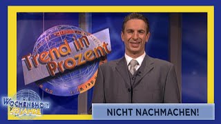 Zehn NoGos beim ersten Date  25 Jahre Wochenshow [upl. by Adnima]