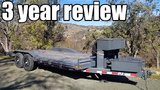 PJ Trailers B6 Superwide  Ultimate Buggy Trailer Review after 3 Years [upl. by Atselec]