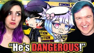 SCOTT IS DANGEROUS  Funny Gacha Life Story Reaction [upl. by Aropizt]