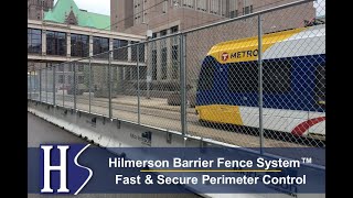 Hilmerson Barrier Fence System™  Product Demo [upl. by Enitsej169]