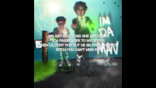 Lil Tony x Lil RT  Im Da Man Remix lyrics [upl. by Mahau202]