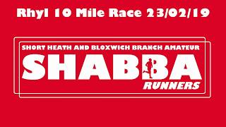 Rhyl 10 Mile Race Shabbarunners 2019 [upl. by Fairweather]