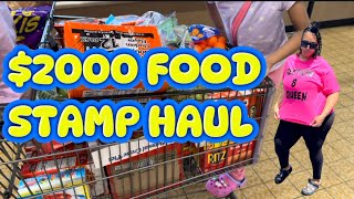 On section 8 amp spent 2000 dollars in EBT at ALDI [upl. by Nnyledam667]