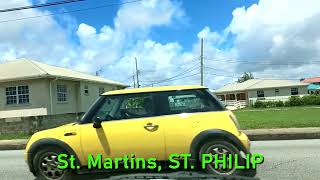 Driving In Barbados  Foul Bay and Gemswick [upl. by Halimeda]