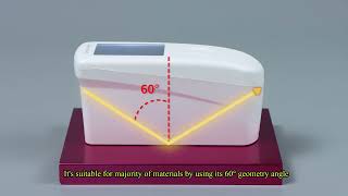 Linshang LS196 Gloss Meter Feature and Operation [upl. by Annanhoj]