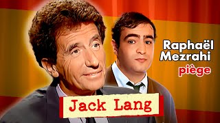 Jack Lang va craquer   Les interviews de Raphael Mezrahi [upl. by Kcirtemed335]