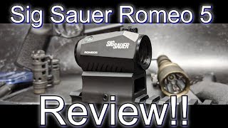 Sig Sauer Romeo 5 Incredible Deal Incredible Value [upl. by Naimed596]