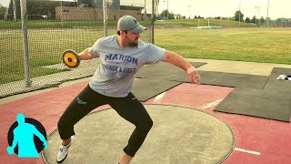 Discus Throw Technique  Load Sprint amp Transfer [upl. by Dlaner779]