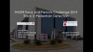 WIDER Face amp Person Challenge 2019  Track 2 Pedestrian Detection [upl. by Adnohsek]