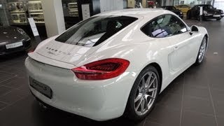 NEW 2013 Porsche Cayman S 981 White [upl. by Nohsyar731]