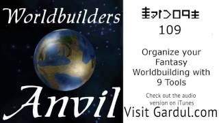 Episode 109 Organize your Fantasy Worldbuilding with 9 Tools [upl. by Ancelin]