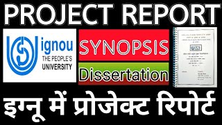 IGNOUPROJECTREPORTSYNOPSISDISSERTATION ignouprojectsynopsisdissertationignoureportPROJECT [upl. by Oneg]