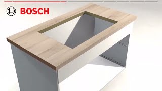 Bosch Venting Hob Installation – Fully Ducted Recirculation 70cm [upl. by Ehcar827]