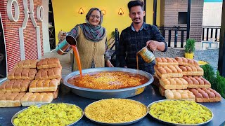 MISAL PAV  Street Food Of Mumbai  spicy Misal Pav Recipe With Aloo Sabzi [upl. by Nylodam523]