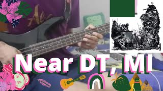 Near DT MI  black midi bass cover  tabs [upl. by Novi498]