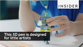 This 3D pen is designed for little artists [upl. by Ray416]