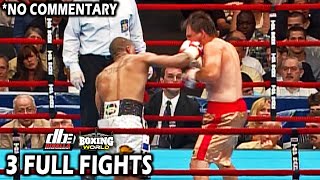 3 Full Fights NO COMMENTARY  Curtis Stevens Leonard Dorin Vernon Forrest amp More  BOXING WORLD [upl. by Oel884]