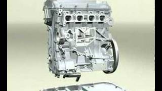 DOHC 4 cylinder engine Video  Part 1 [upl. by Arramas647]