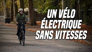 On a essayé le vélo électrique du futur sans vitesses de Décathlon [upl. by Renaldo]