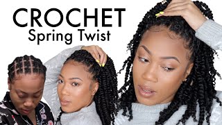 HOW TO CROCHET BRAIDS FOR BEGINNERS  step by step Small Size [upl. by Manouch451]