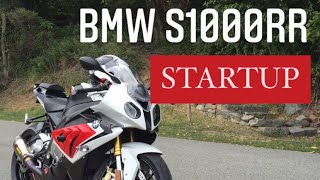 Bmw s1000rr startup [upl. by Kram]