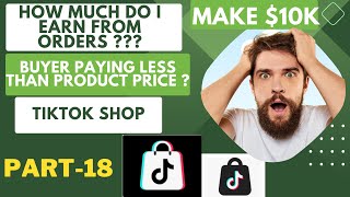 Vid 18 English What I earned Selling Each Unit  producthunt earning tiktokshop walle revenue [upl. by Bez]