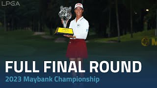 Full Final Round  2023 Maybank Championship [upl. by Woods]