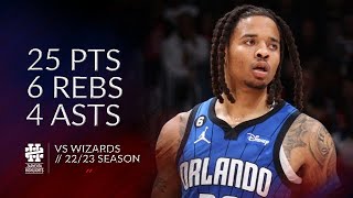 Markelle Fultz 25 pts 6 rebs 4 asts vs Wizards 2223 season [upl. by Rotkiv]